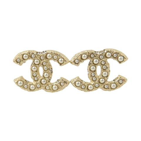 CHANEL 金屬/PVC Earrings耳環