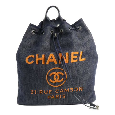 CHANEL 帆布Bucket Backpack背包