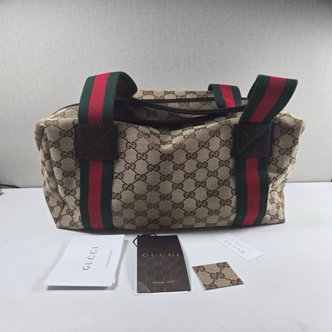 Gucci 古驰老花旅行袋