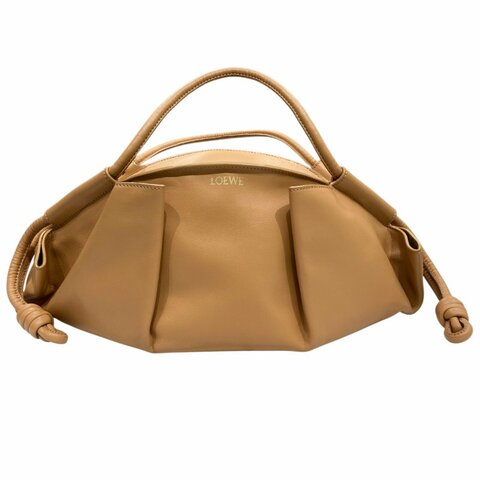 LOEWE 羅威 Paseo 手提包 A709P48X02 062250 棕色 金釦