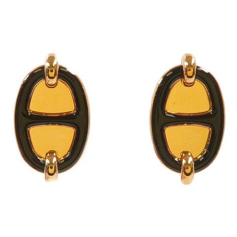 HERMES 金屬Mini Maillon Earrings耳環