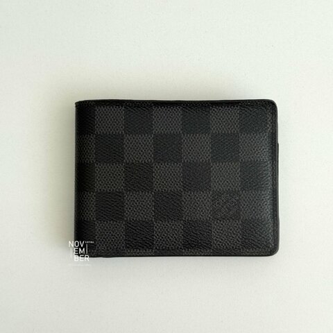 98新🆕 Louis Vuitton 路易威登 棋盤格短夾 黑色