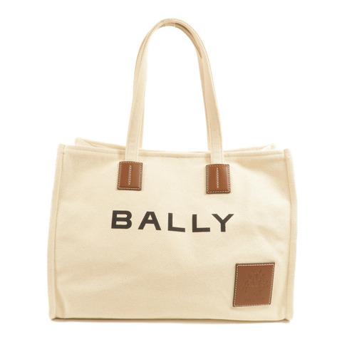 BALLY 帆布Tote Bag肩背袋