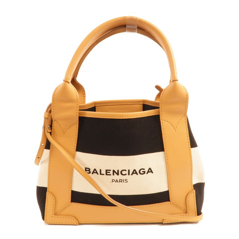 BALENCIAGA 帆布Cabas XS手挽肩背兩用袋