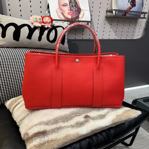Hermes garden party 36,100%Authentic,99%new未使用品✅塵袋
