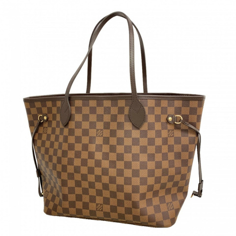 路易威登 Damier Neverfull 中號手提包 N40599 Ebene Cerise（女式）