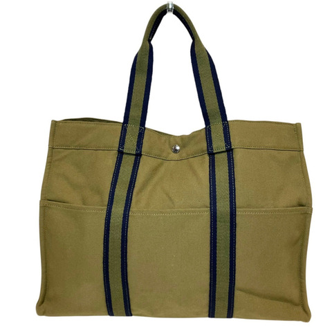Hermes Fourre-Tout GM 手提包，帆布