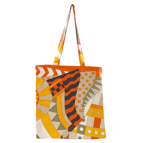 愛馬仕 Petit H Eco Bag Tote 絲綢女包
