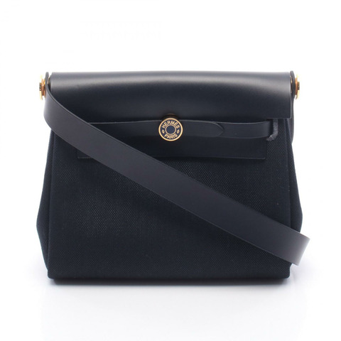 愛馬仕 Herbag Zip 迷你肩斜背包 K hunter Toile Military GHW