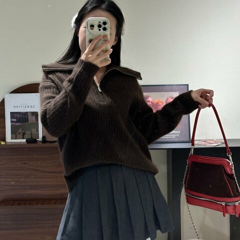 PRADA 拼色帆布拼皮手提肩背包 28*28*10 98新配件塵袋
