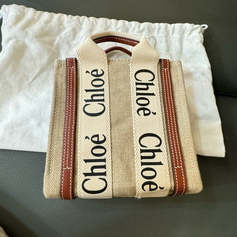 全新Chloe Small Woody Tote Bag❤️