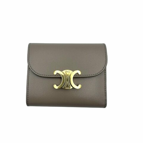 【美收精品】CELINE  TRIOMPHE短夾 C-690【隔月月中將轉賣至日本 上架期限30天】