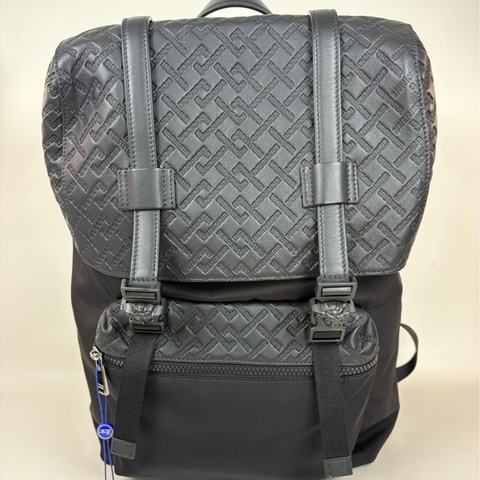 99新 Versace 範思哲 範思哲男士雙肩包，尺寸28×40，黑色