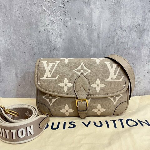 Louis Vuitton 法棍包 大象灰 晶片款