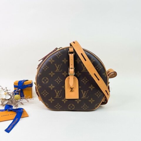 LV BOÎTE CHAPEAU 圓餅包 MM 晶片款