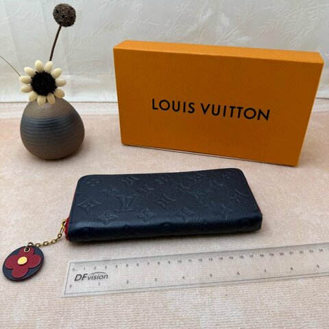 Louis Vuitton Clemence 拉鍊長款錢包