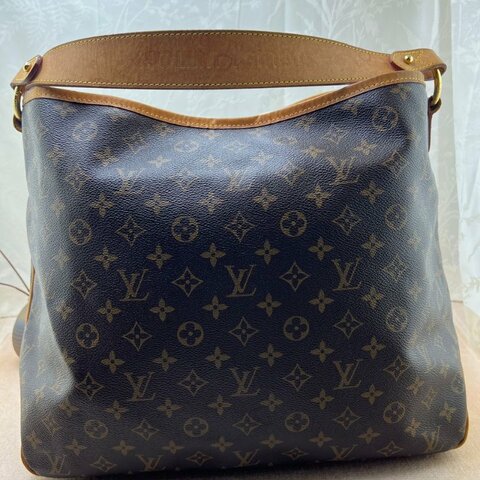 Louis Vuitton Delightful MM 老花托特單肩包