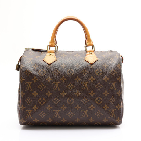 Speedy 30 波士頓包 手提包 棕色 原花帆布【LOUIS VUITTON LV 路易威登】 M41526