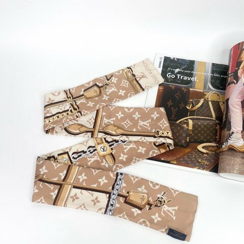 LV Monogram Confidential 長絲巾