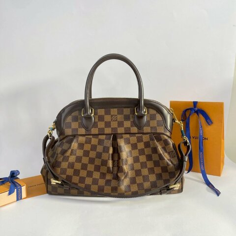 LV Damier Trevi PM 手提肩背兩用包
