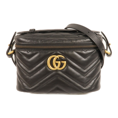 GUCCI 牛皮皮革Marmont Mini bag手挽肩背兩用袋