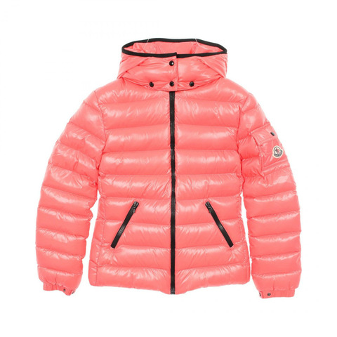 MONCLER BADY 羽絨外套 尼龍 粉紅 女款 #14anni 164cm