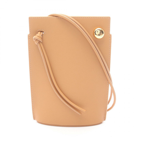 LOEWE Pebble Dice Pocket 單肩包 CPBPR12X012586 皮革 棕色 全新 女士