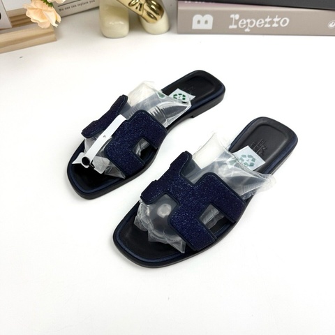HERMES愛馬仕 經典碎鑽拖鞋 36碼 99新