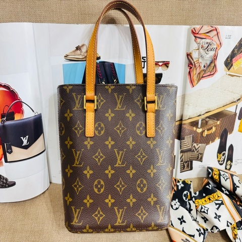 ✶ Louis Vuitton  Vivian M51172 老花 薇薇安 中古包 迷你購物袋托特包 手提包