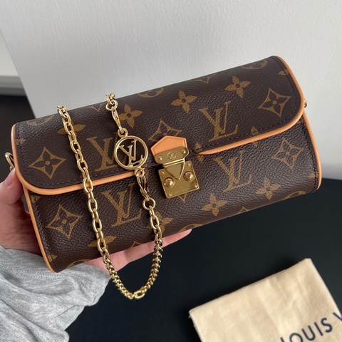 lv 路易威登Camille法棍鏈條包，芯片款