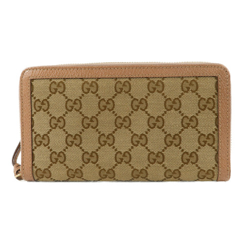 GUCCI 帆布Zipper Long Wallet長錢包