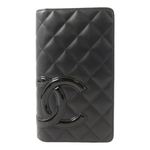 CHANEL 牛皮皮革Cambon Long Wallet長錢包