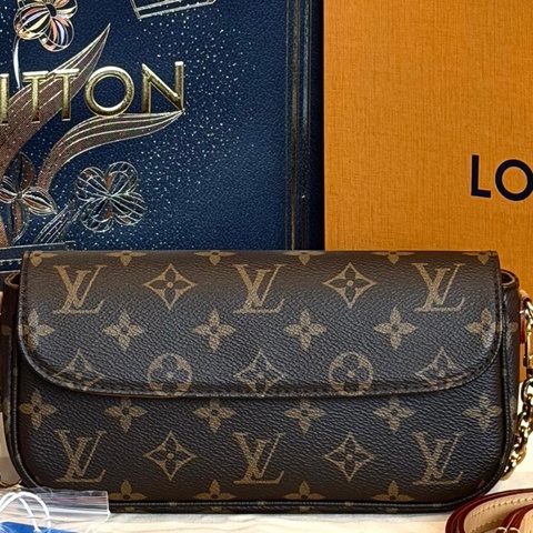 路易威登/Louis Vuitton Wallet On Chain Ivy 尺寸：23.5 x 12 x 4.3