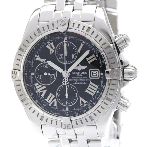 百年靈 Chronomat Evolution 精鋼自動腕錶 A13356 拋光