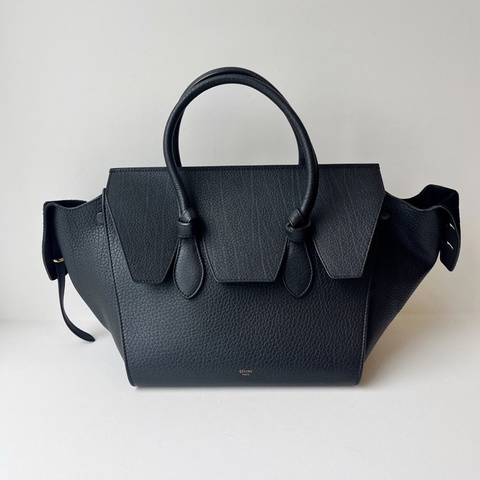 ✨ 威選精品｜CELINE Tie Bag 黑色牛皮手提包 🖤