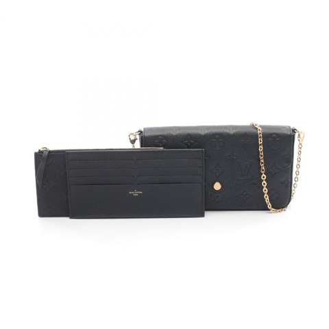 路易威登 Pochette Felicie 鏈條肩挎斜背包 M64064 皮革 二手
