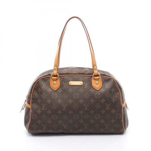路易威登 Montorgueil GM 單肩包 M95566 Monogram 帆布皮革二手 LV