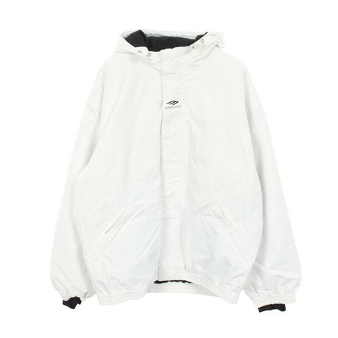 BALENCIAGA 3B 運動偶像滑雪服 其他外套 聚酯纖維 白色 二手 男款