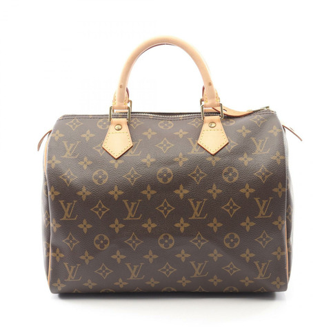 路易威登 Speedy 30 手提包 M41526 Monogram 皮革棕色二手女士