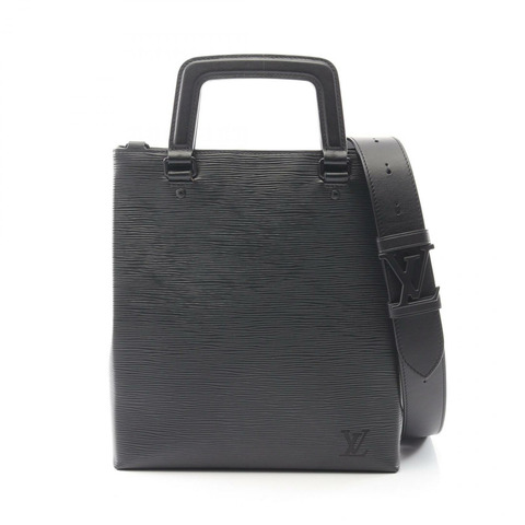 路易威登 Sac Plat 折疊斜背包 M58497 Epi Noir 二手 LV