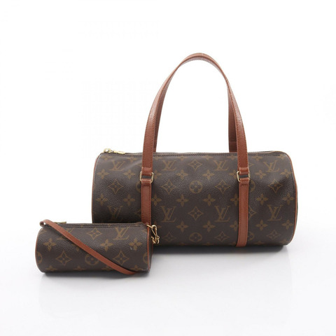 路易威登 Papillon 30 老手提包 M51365 Monogram 帆布皮革二手