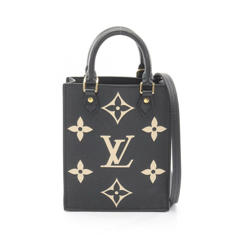 路易威登 Petite Sac Plat 雙色斜背包 M57937 皮革 二手 LV