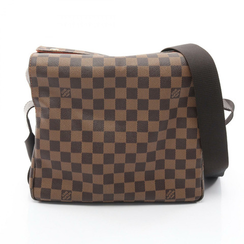路易威登 Naviglio 單肩斜挎郵差包 N45255 Damier Ebene 二手