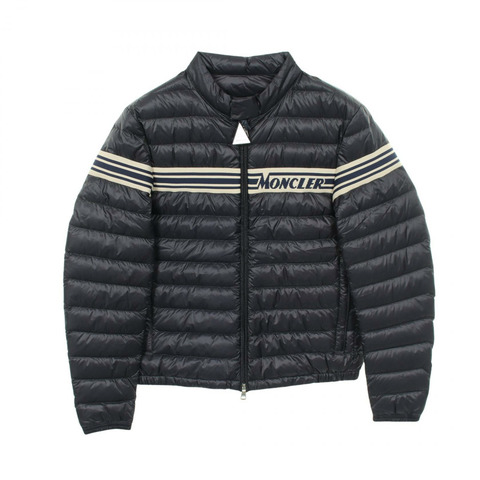 MONCLER RENALD 男士尼龍海軍藍羽絨外套（二手）