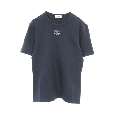 CELINE Triomphe 短袖T卹 RX0IX140707OWL 純棉海軍藍 #L 新款 女款