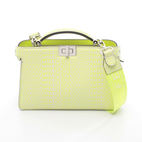 FENDI x MARC JACOBS Peekaboo ISeeU X-Cross 肩背包 7VA582 皮革 二手