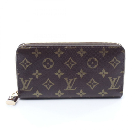 路易威登 Zippy Around 長版皮夾 N80148 Monogram 圖案異域皮革 棕色