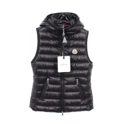 MONCLER GLYGOSSE 羽絨背心無袖外套 1A00098597YG9991 尼龍 黑色 #1