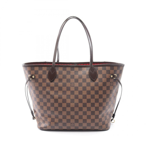 路易威登 Neverfull MM 手提單肩包 N41358 Damier 皮革 Ebene ceries