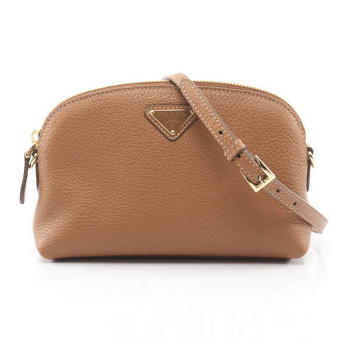 PRADA VIT DAINO SOFT 單肩包 1NF0622DKVF03BH 皮革 棕色 全新 女士